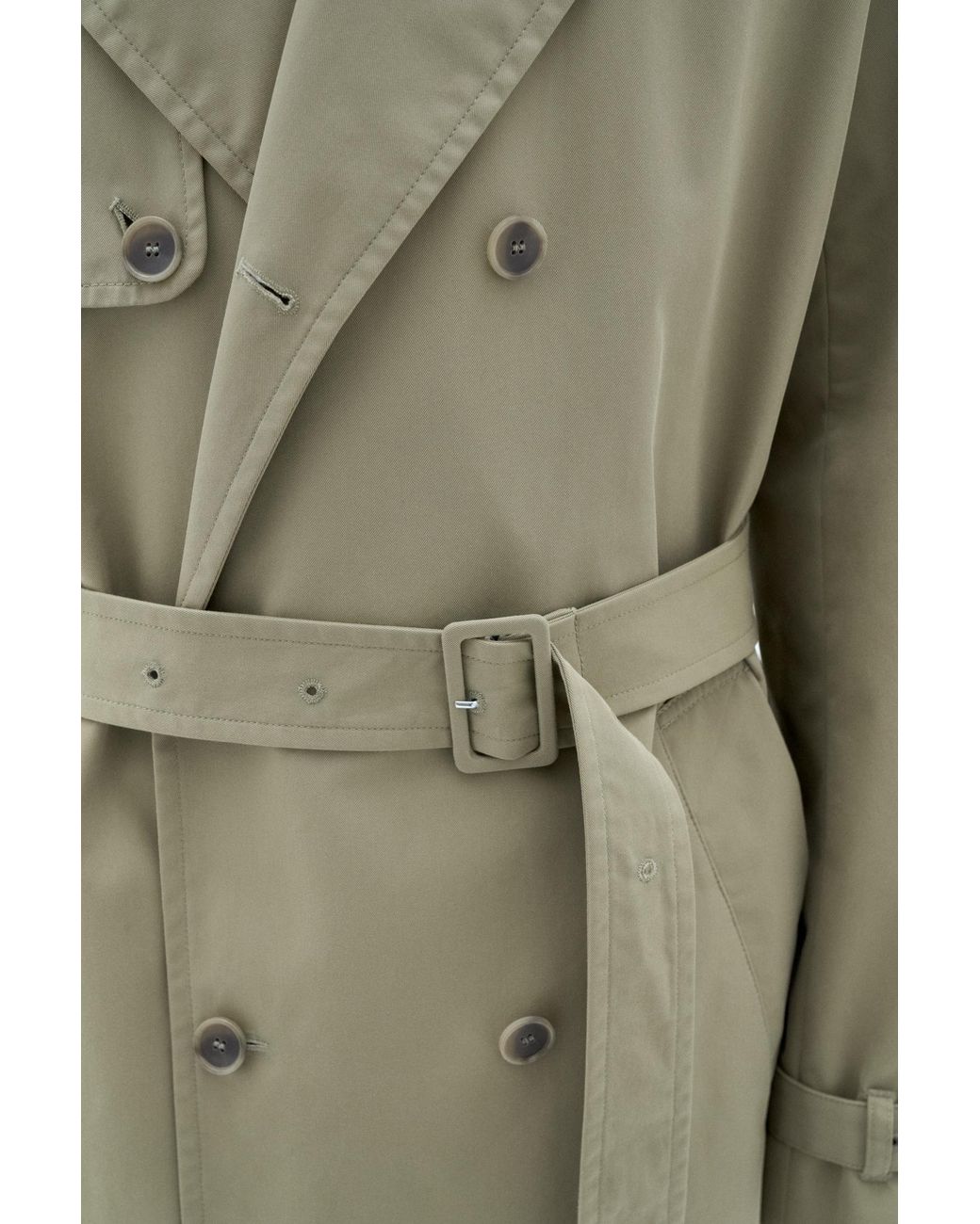 Filippa K Trench Coat in Green for Men Lyst Canada