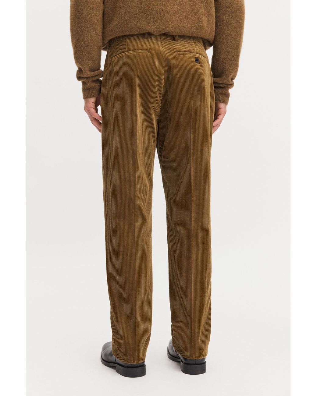 Filippa K Natural Julian Corduroy Chino Trousers for men