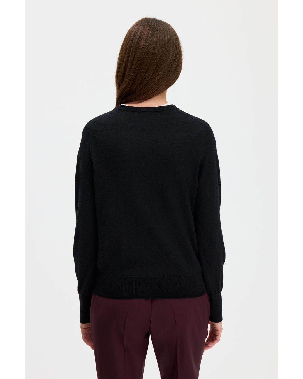 Filippa K Blue Merino R-Neck Sweater