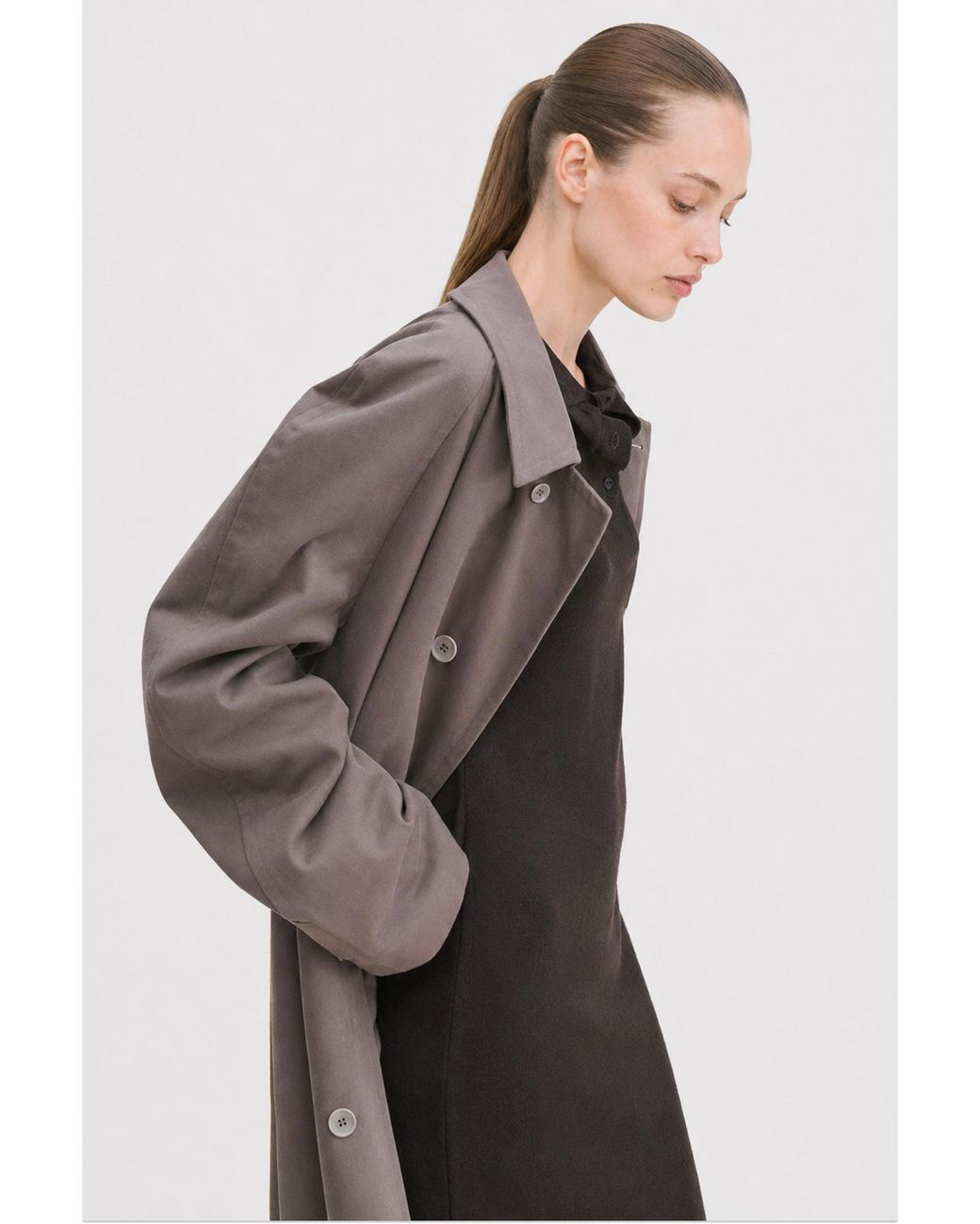 Filippa K Black Polo Merino Dress