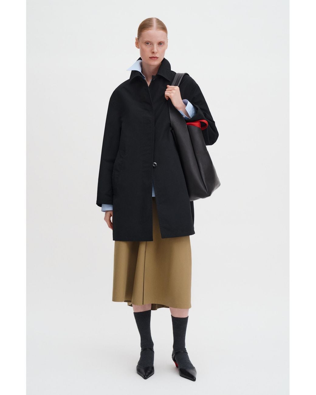 Filippa K Blue Cassie Car Coat