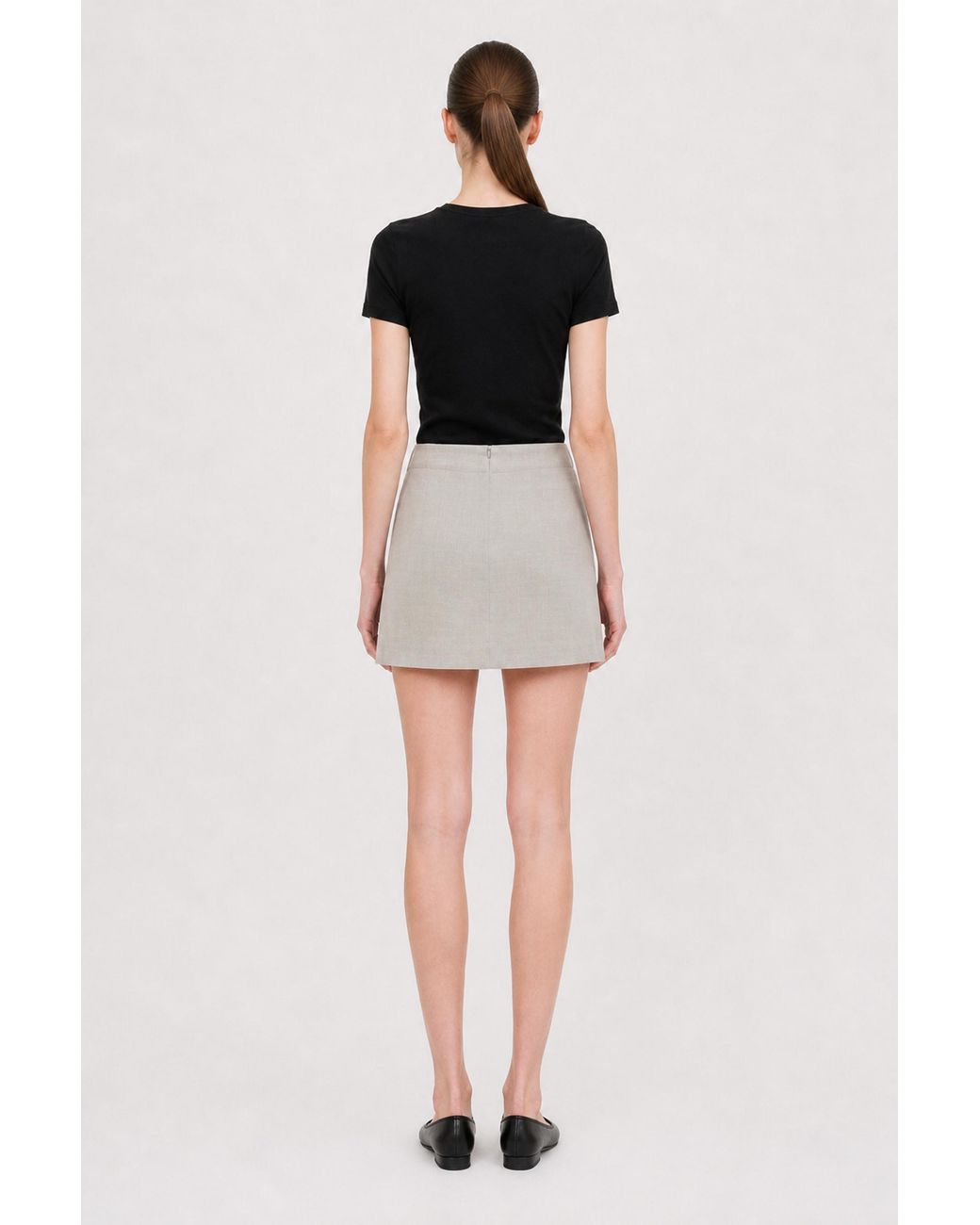Filippa K White Tailored Mini Skirt