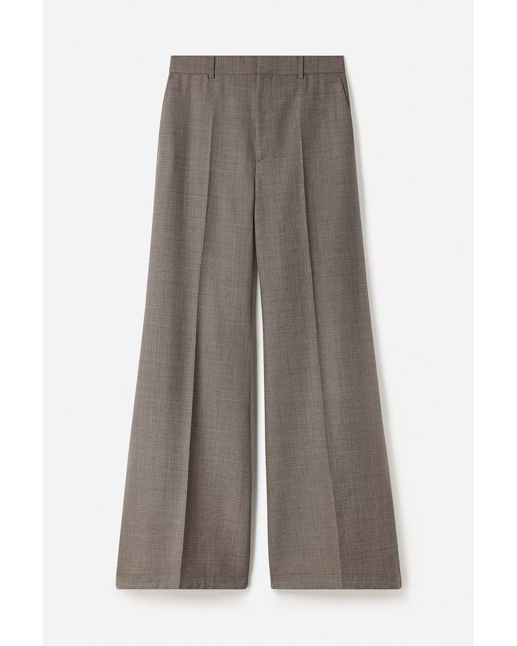 Filippa K Gray Wool Blend Flare Trousers