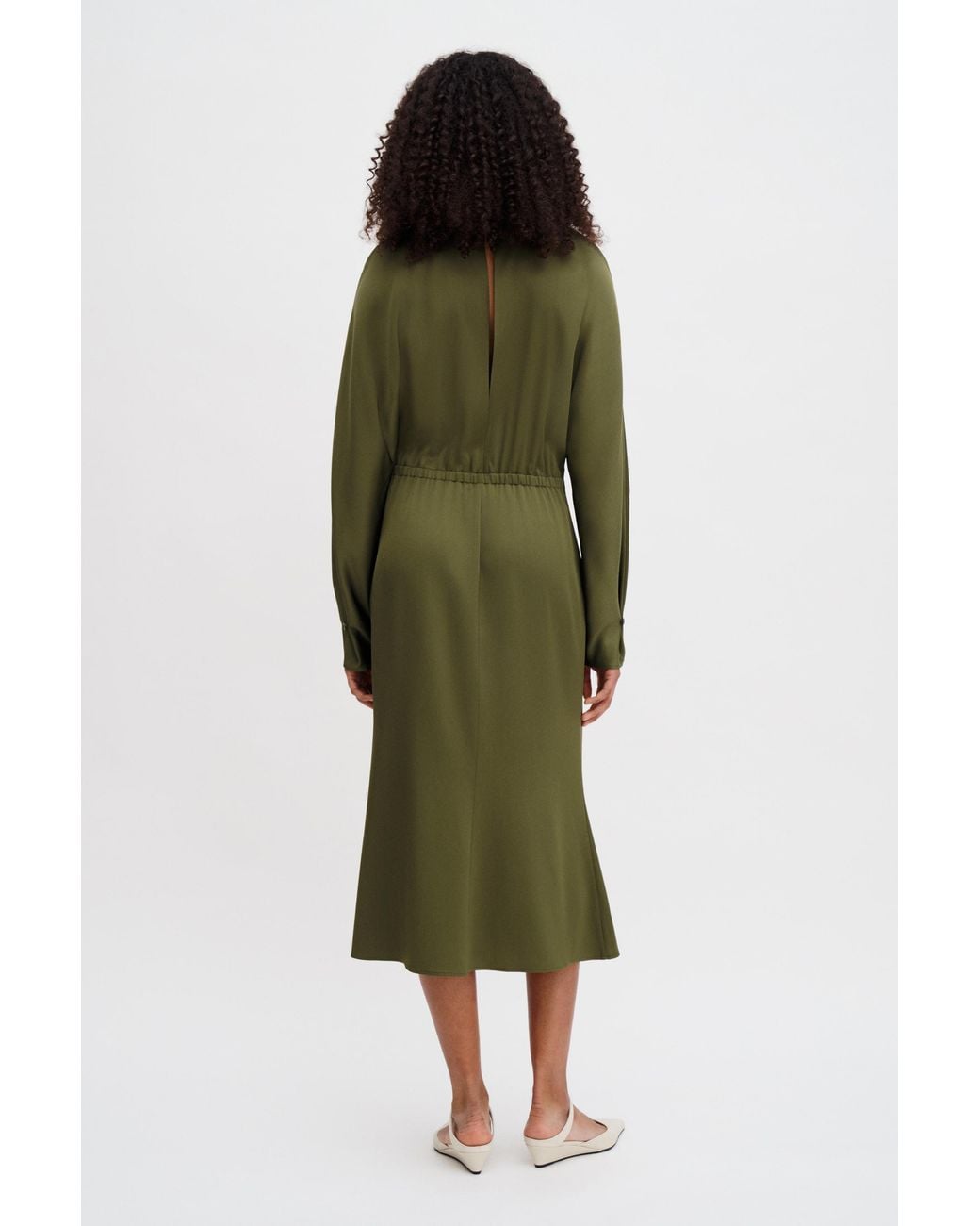Filippa K Green Batwing Dress