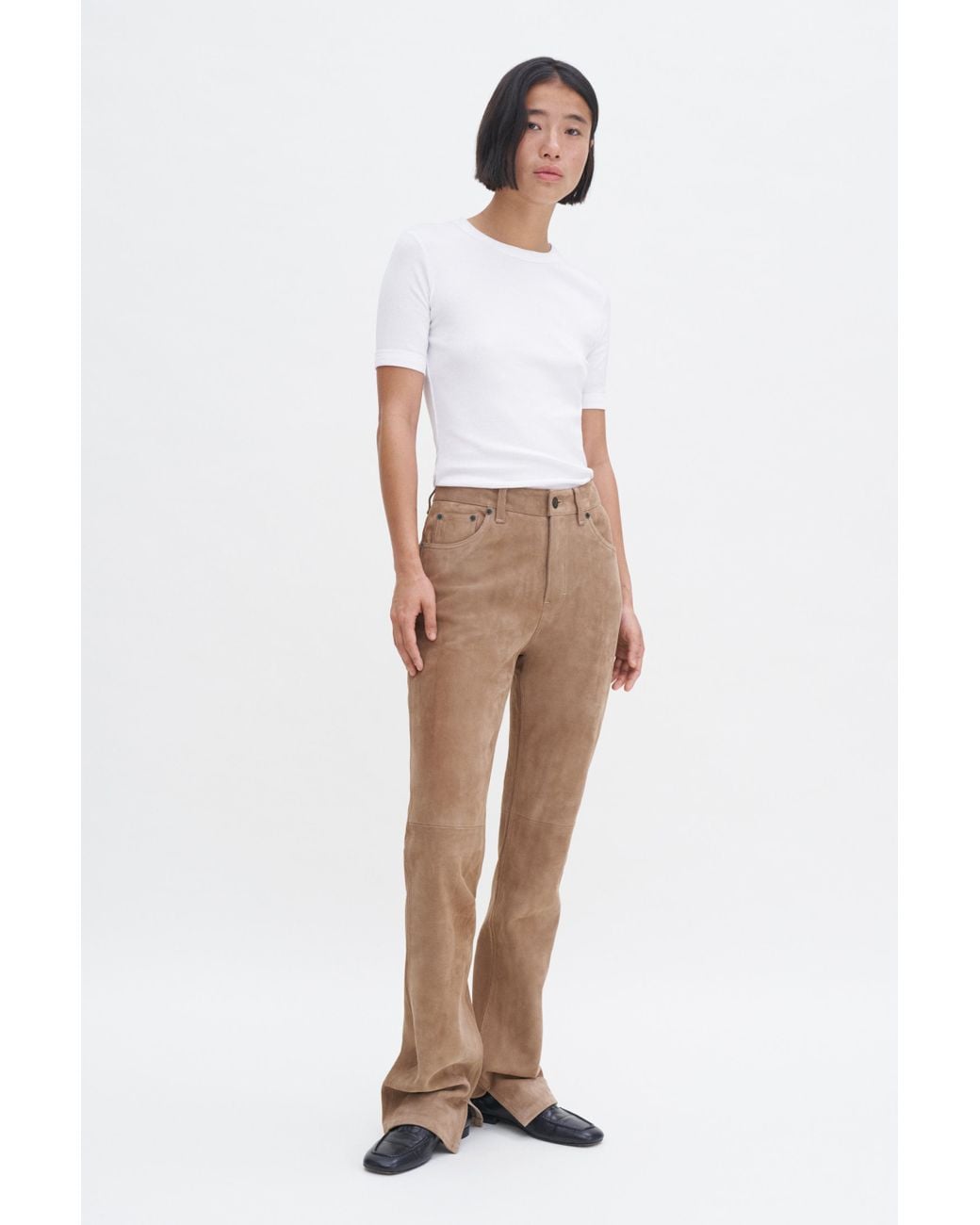 Filippa K White Rib Tee