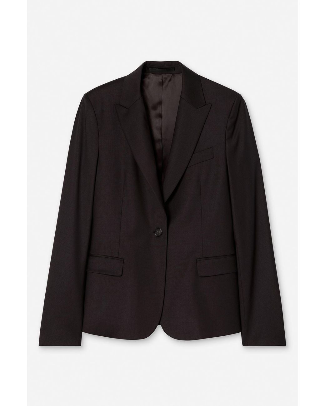 Filippa K Brown Sasha Cool Wool Blazer