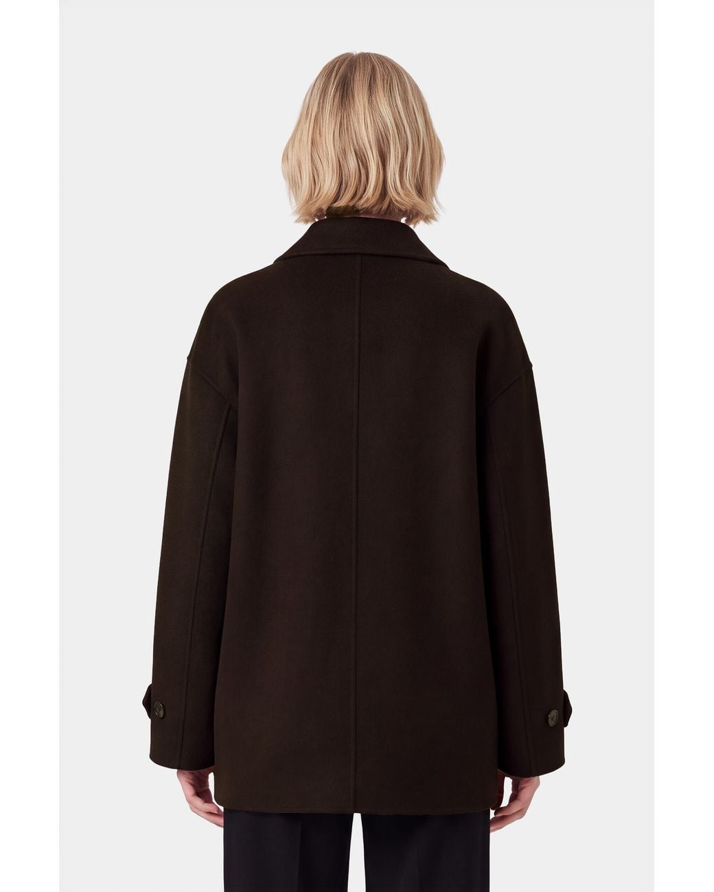 Filippa K Blue Audrey Wool Doublé Jacket