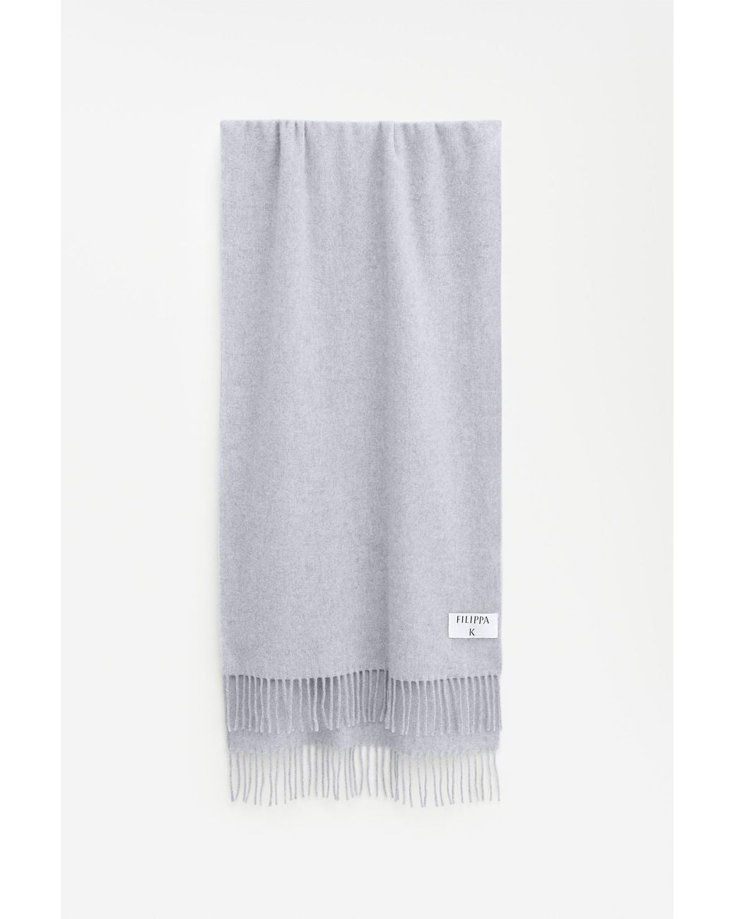 Filippa K White Cashmere Blend Scarf