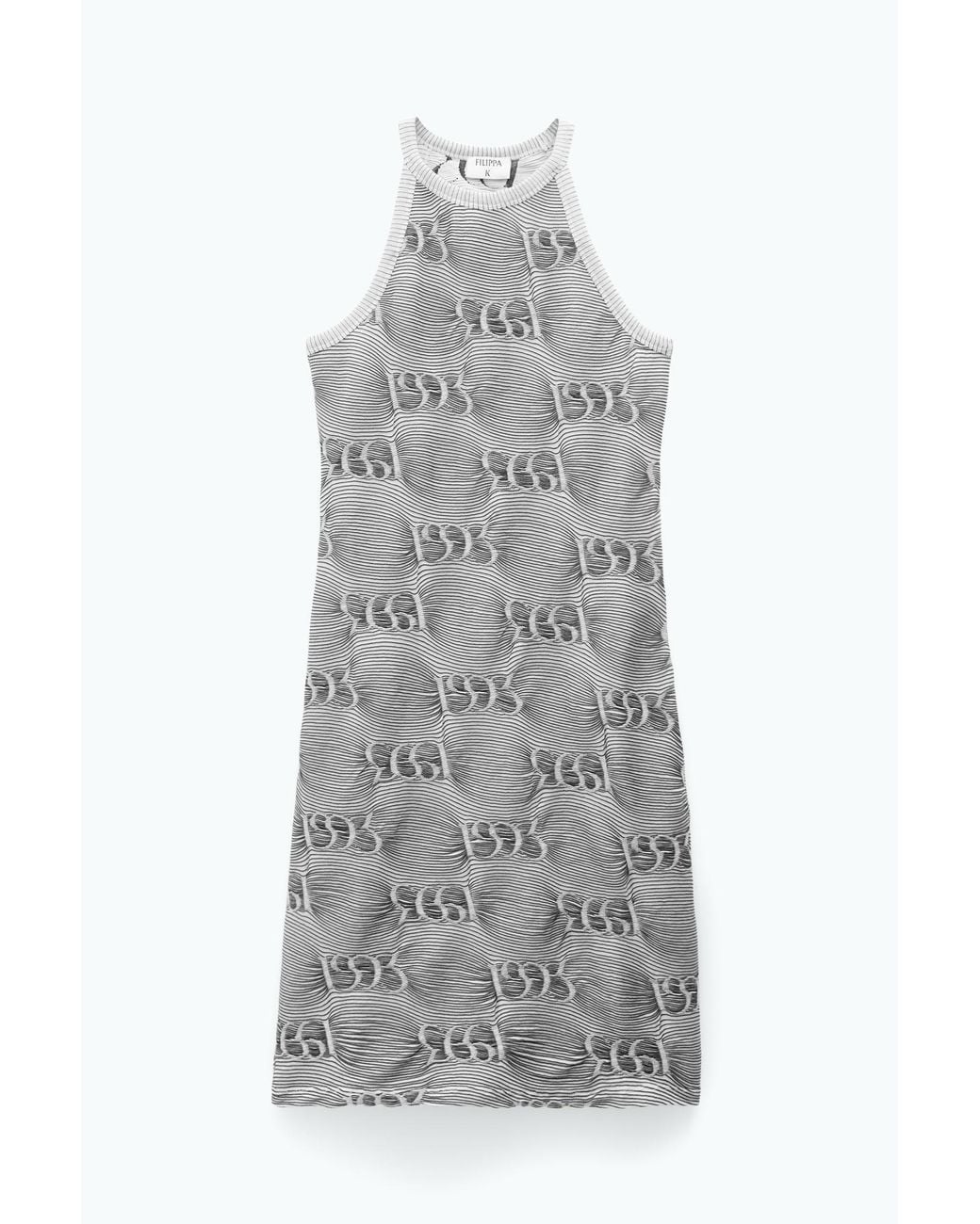 Filippa K Gray Jacquard Dress