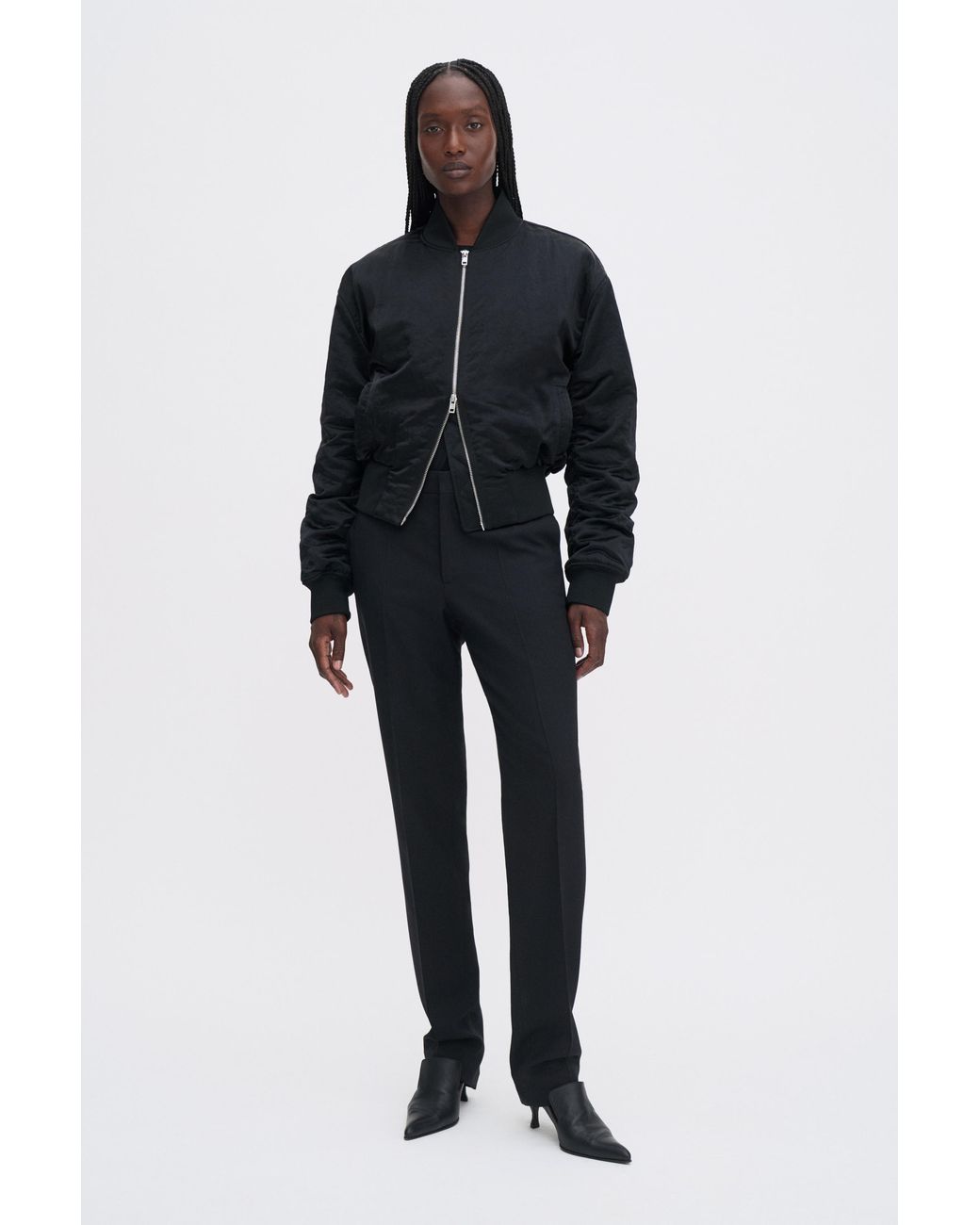 Filippa K Black Emma Slim Trousers