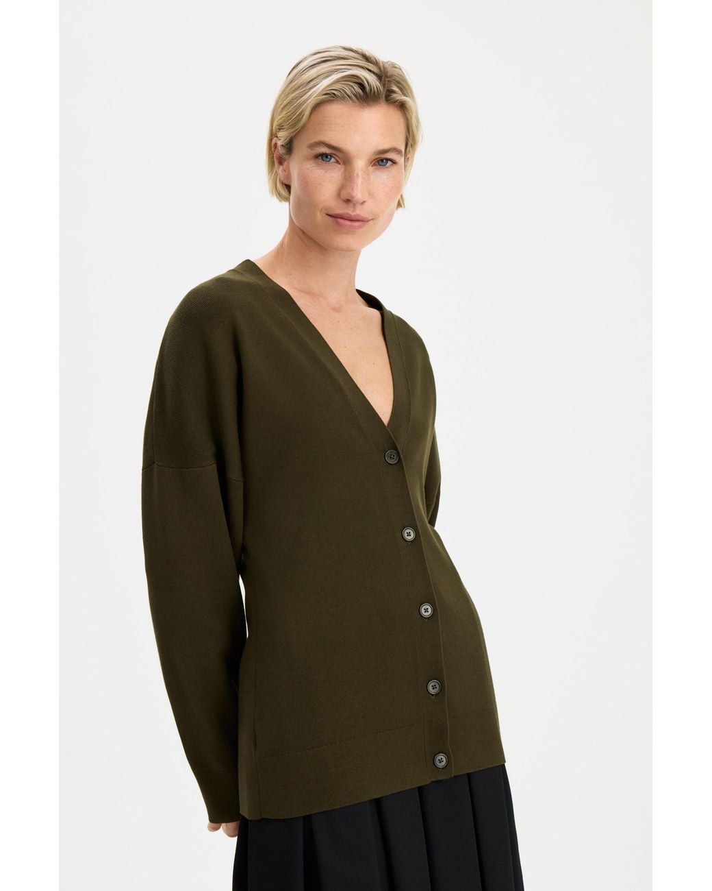 Filippa K Green Hourglass Cardigan