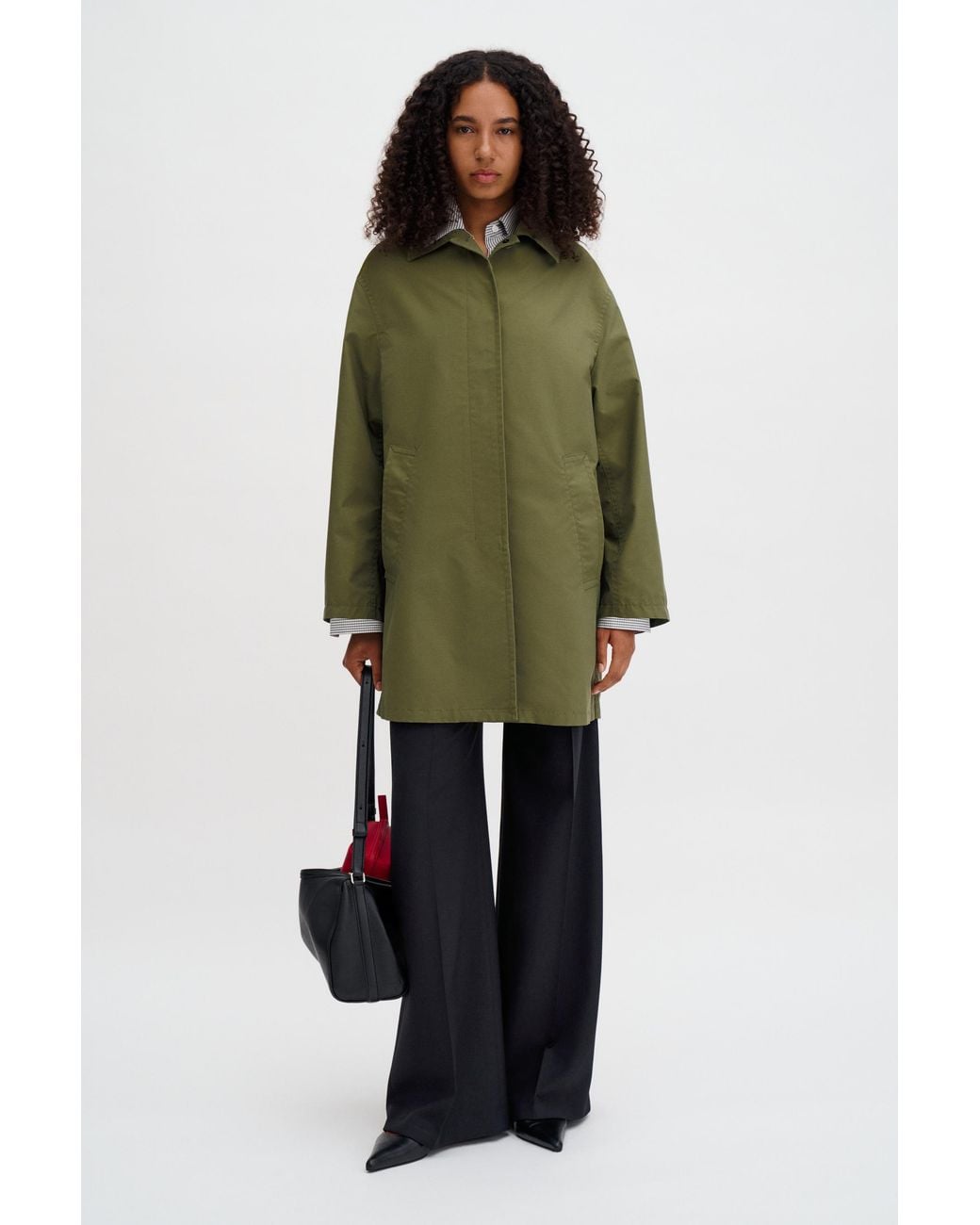 Filippa K Green Cassie Car Coat