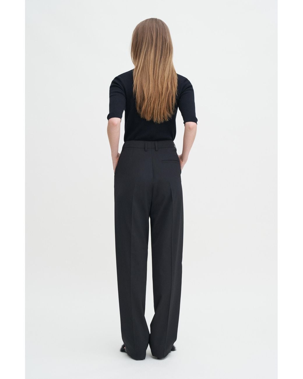Filippa K Black Julie Trousers