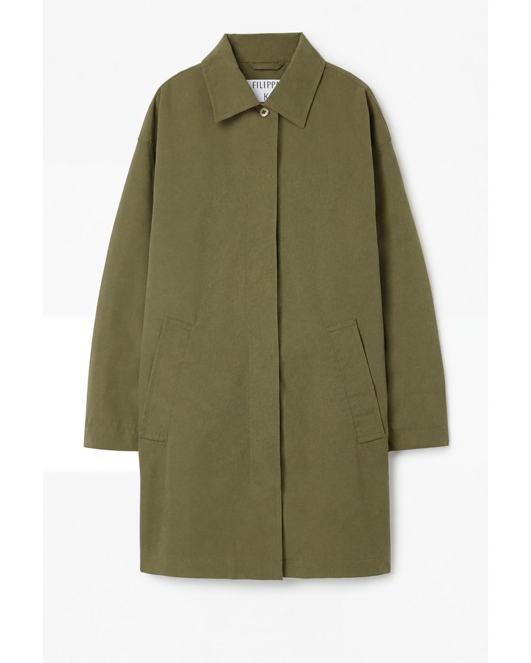 Filippa K Green Cassie Car Coat