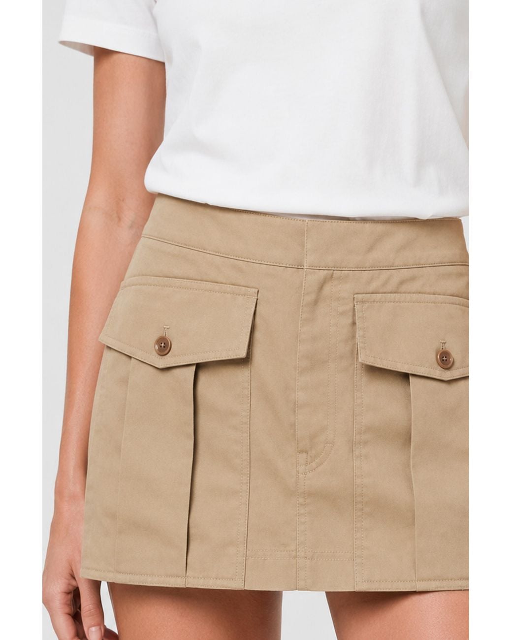 Filippa K Natural Cargo Skirt