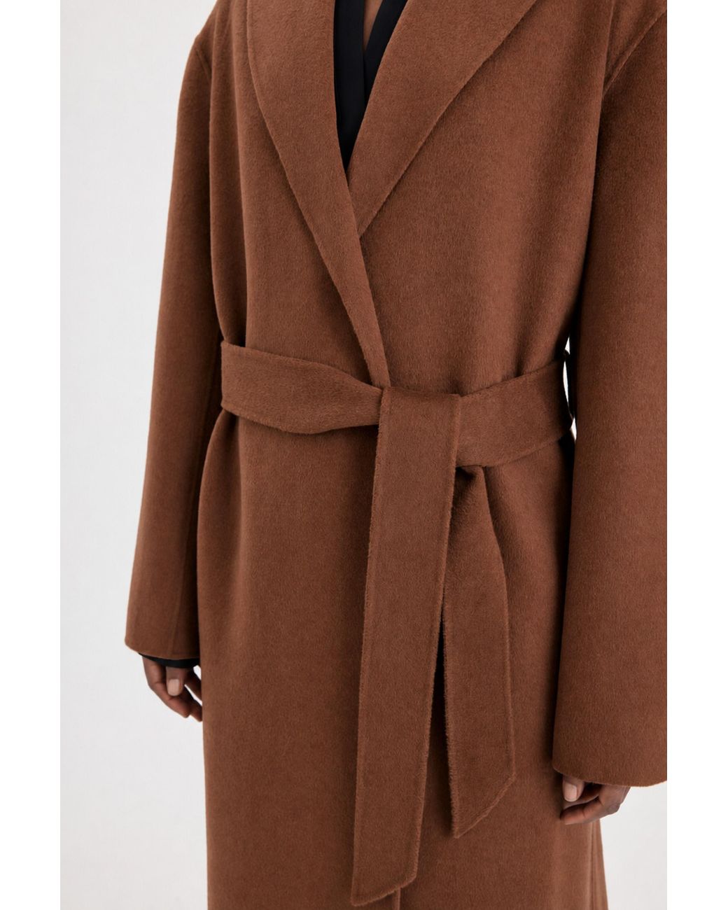 Filippa K Brown Alyssa Doublé Coat
