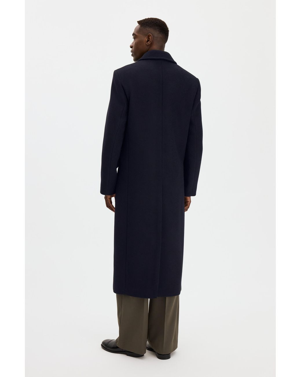 Filippa K Blue Damian Wool Coat for men