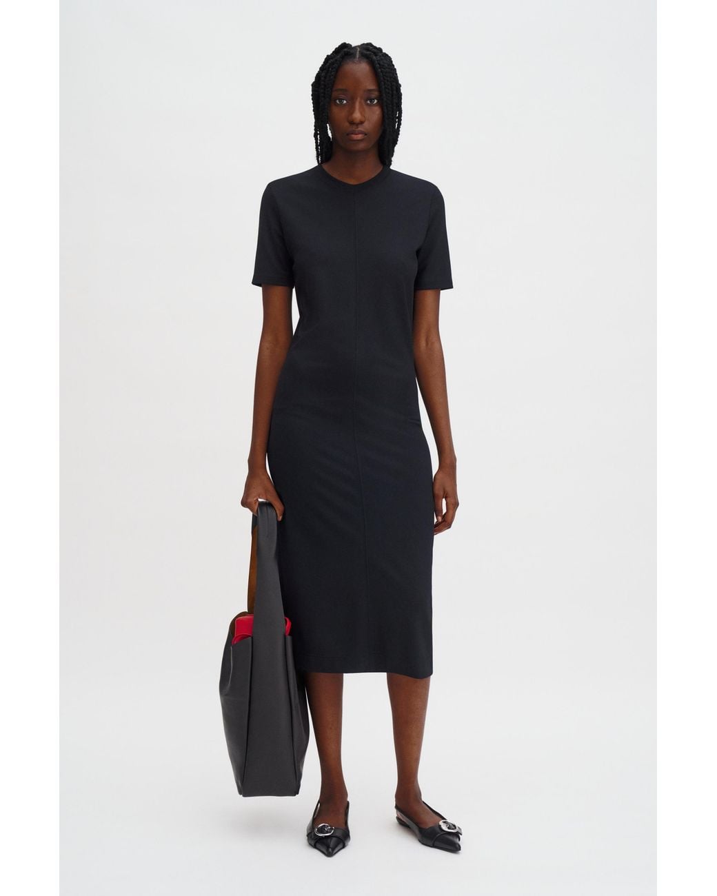 Filippa K Blue T-Shirt Dress