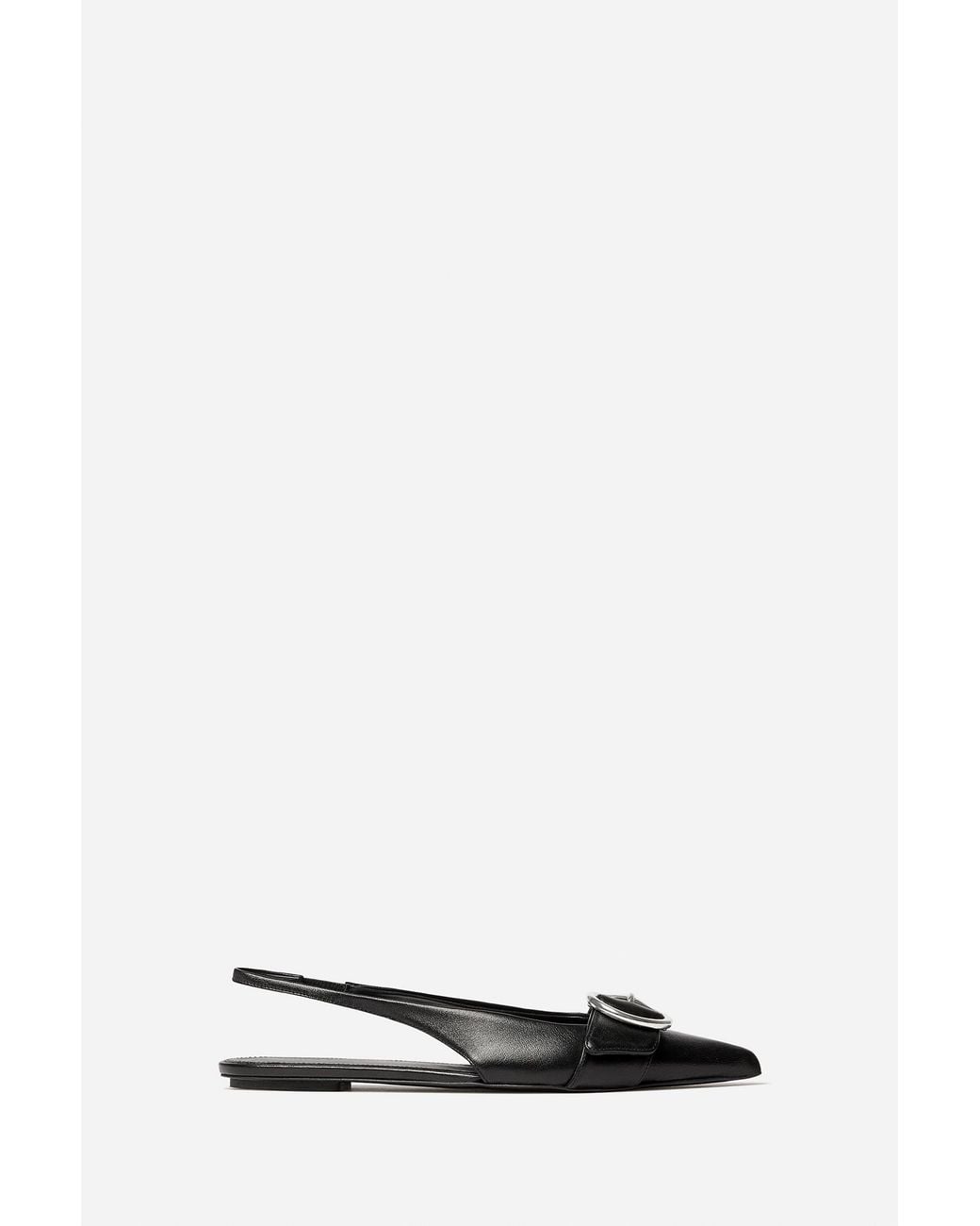 Filippa K White Sling Back Flats