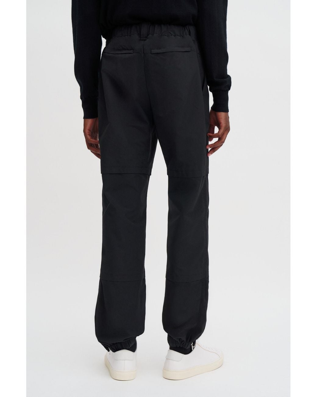 Filippa K Black Nico Track Trousers for men