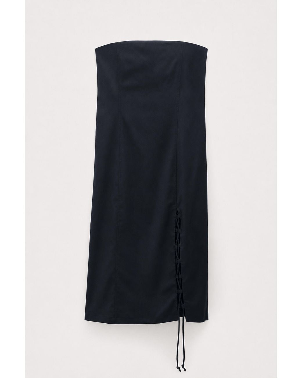 Filippa K Blue Tailored Tube Dress