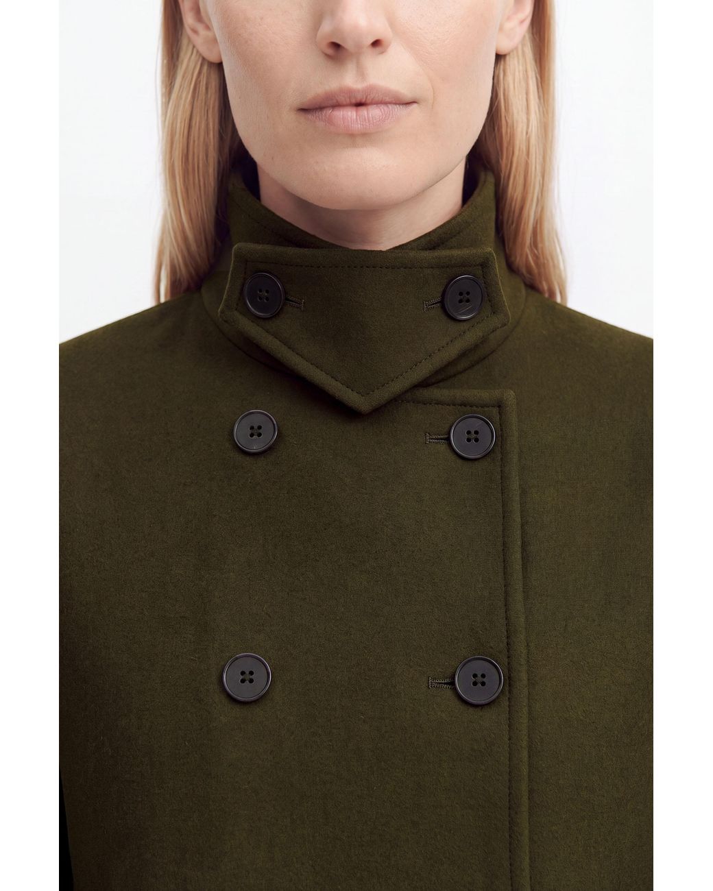 Filippa K Black Amelia Doublé Peacoat