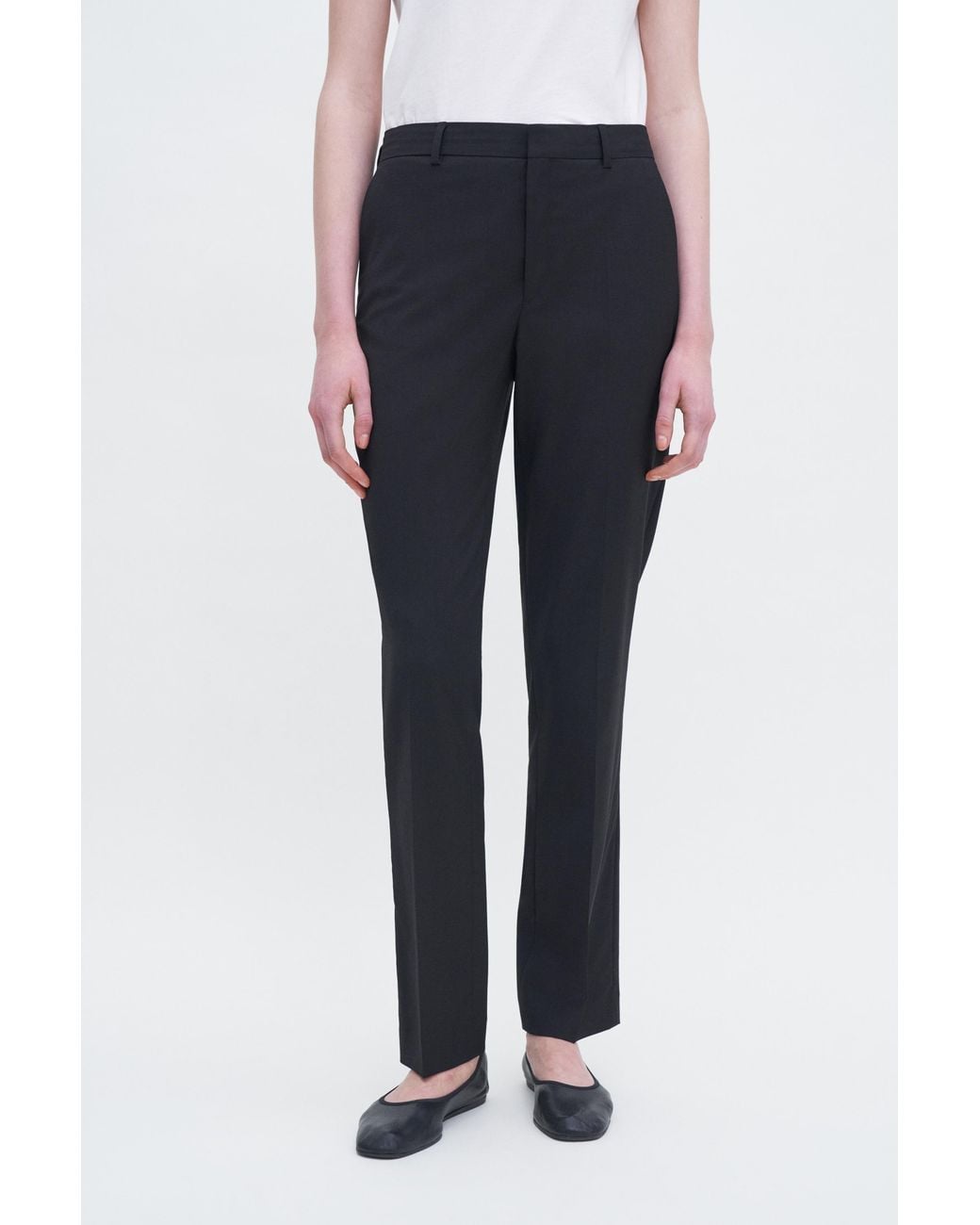 Filippa K Blue Emma Wool Trousers