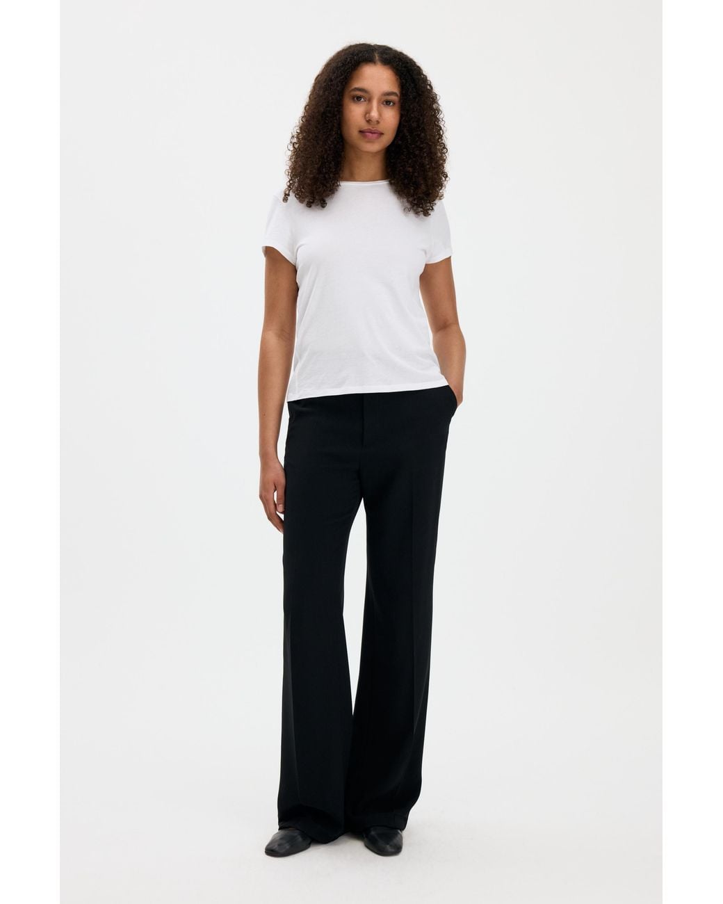 Filippa K Blue Soft Cotton Tee