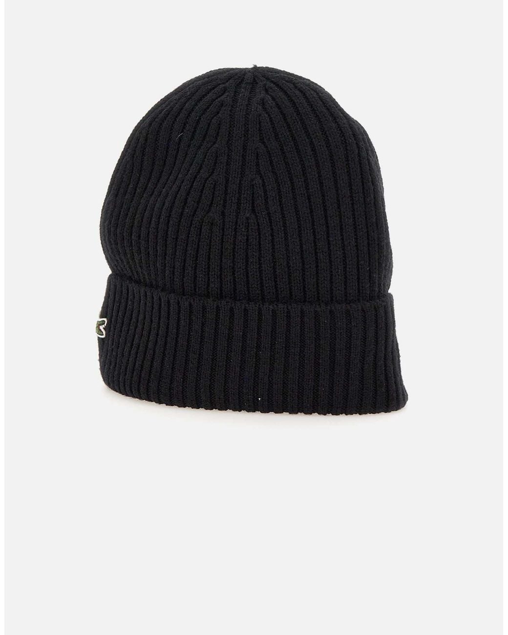 Berretto di Lacoste in Black da Uomo