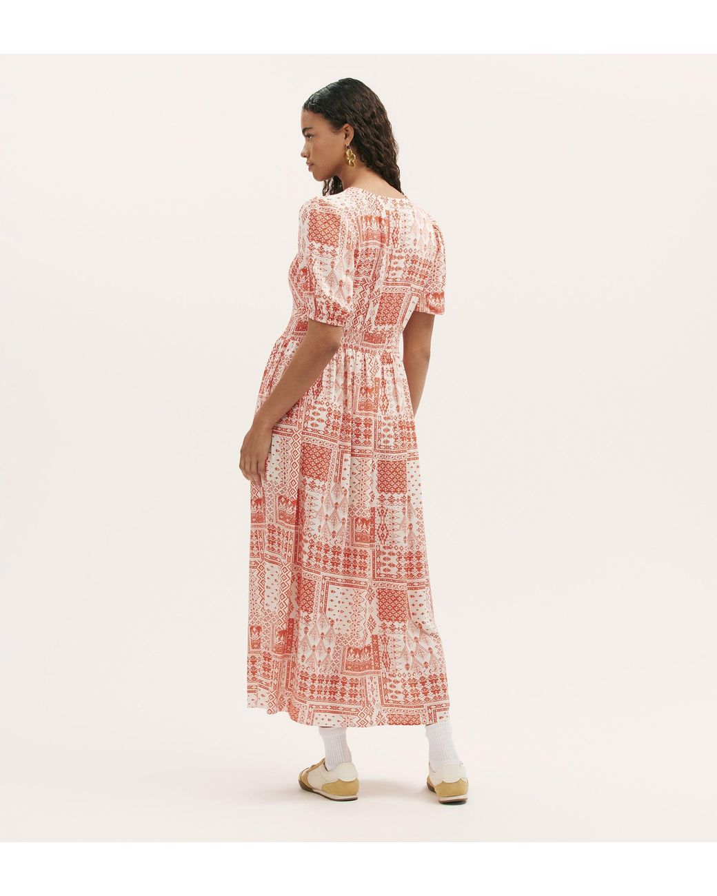 Finery London Pink Kiara Midi Dress
