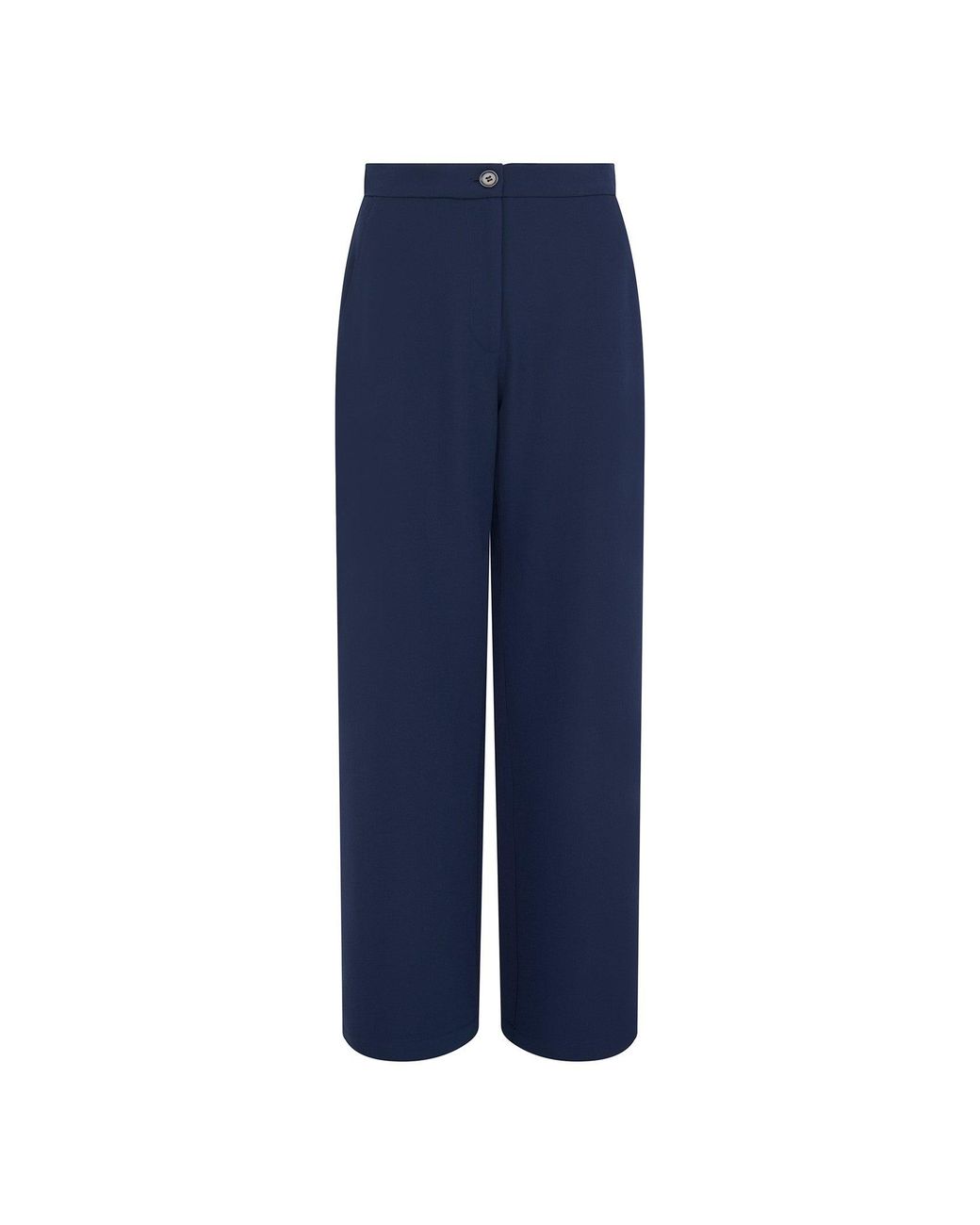 Finery London Blue Kaden Trousers