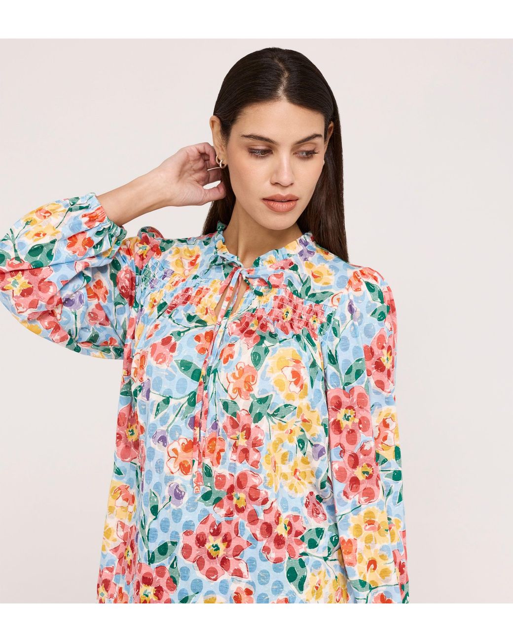 Finery London White Lizzie Jersey Blouse