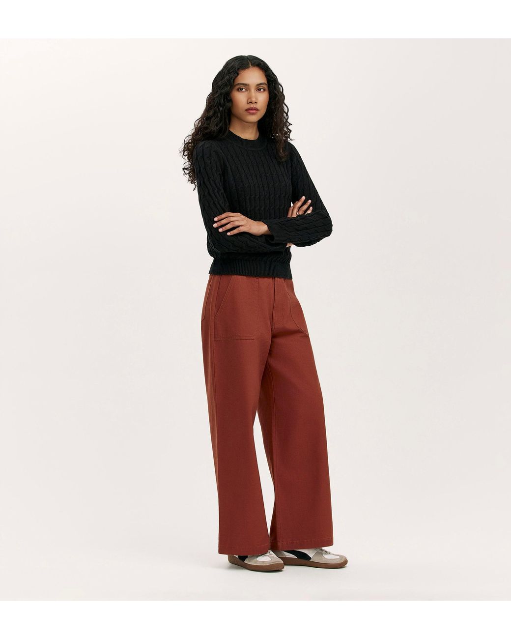 Finery London Black Frida Knitted Jumper
