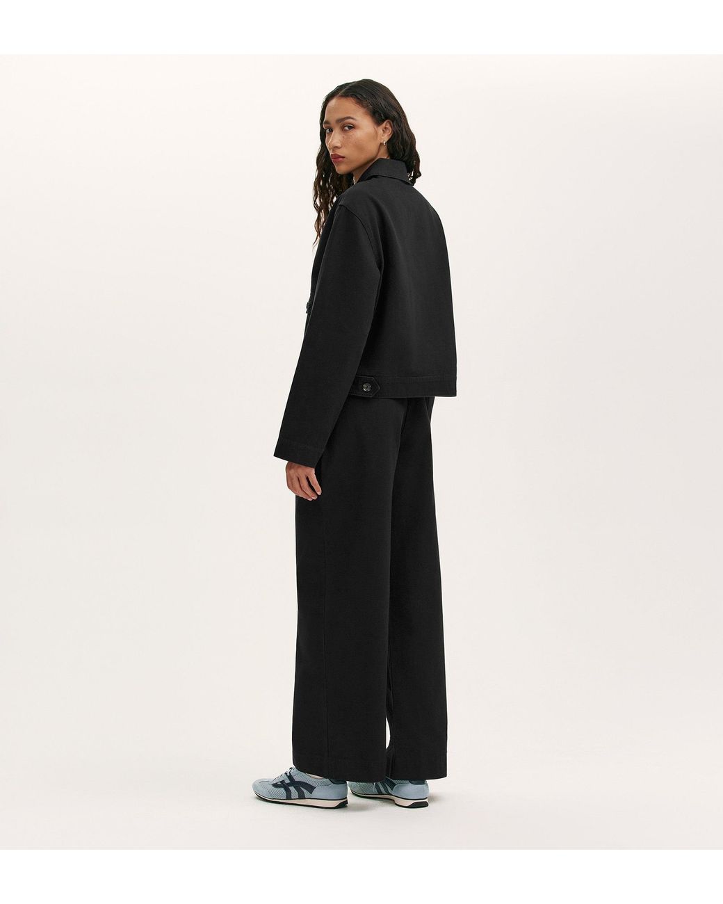 Finery London Black Kelsie Canvas Jacket