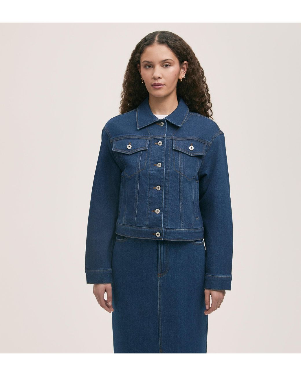 Finery London Blue Caroline Denim Jacket