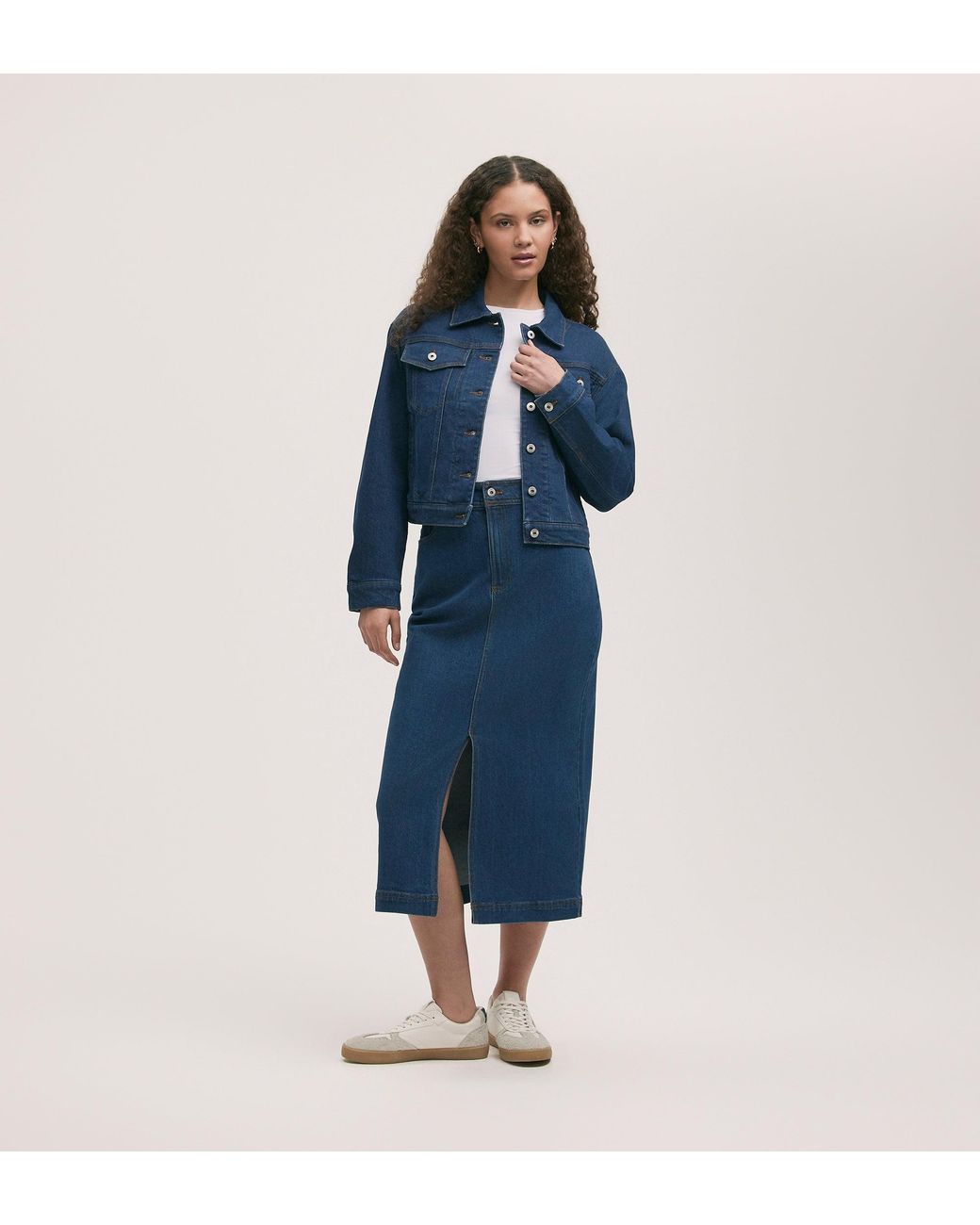 Finery London Blue Caroline Denim Jacket