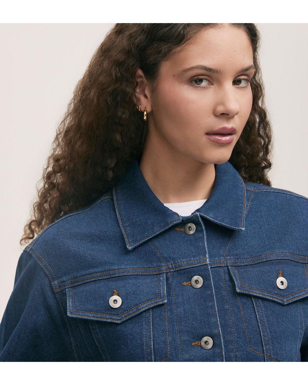 Finery London Blue Caroline Denim Jacket