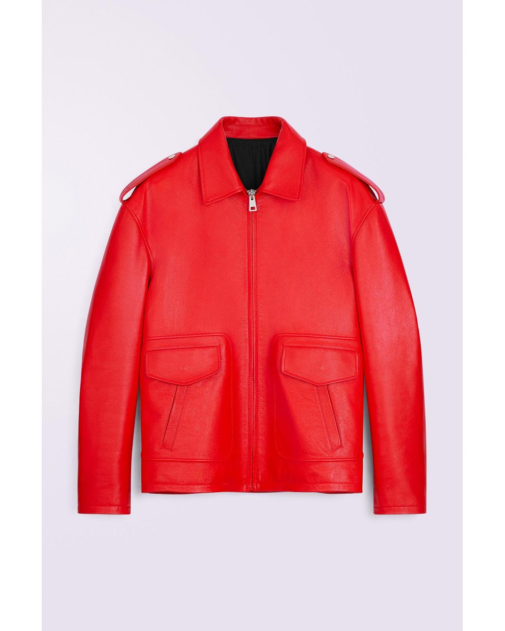 Fiorucci Red Cupid Leather Jacket for men