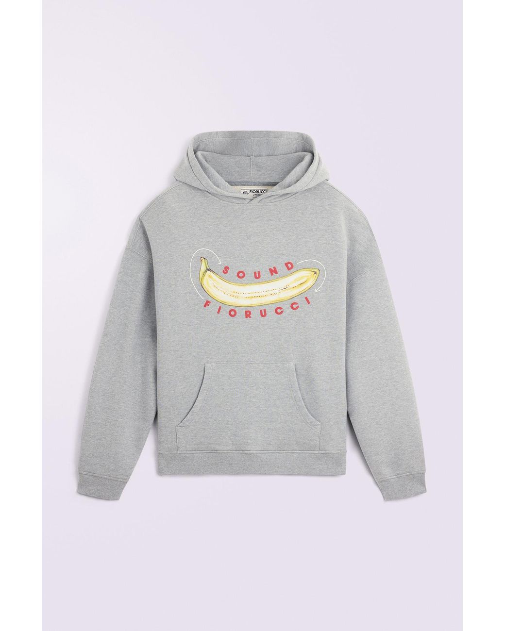 Fiorucci White Banana Sound Hoodie