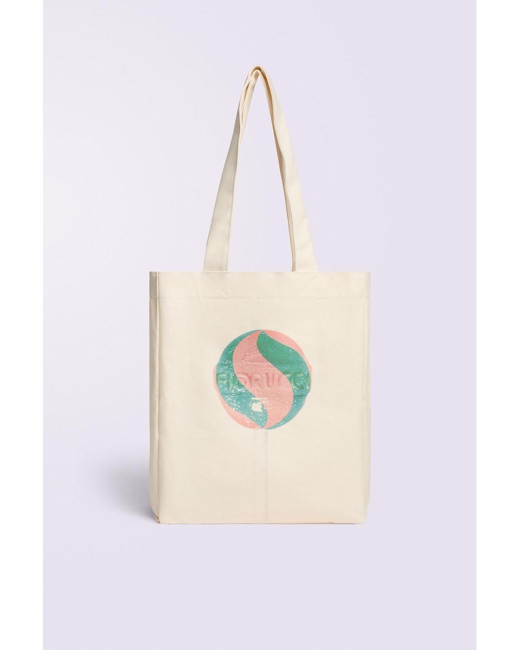 Fiorucci Pink Lollipop Graphic Tote Bag Off