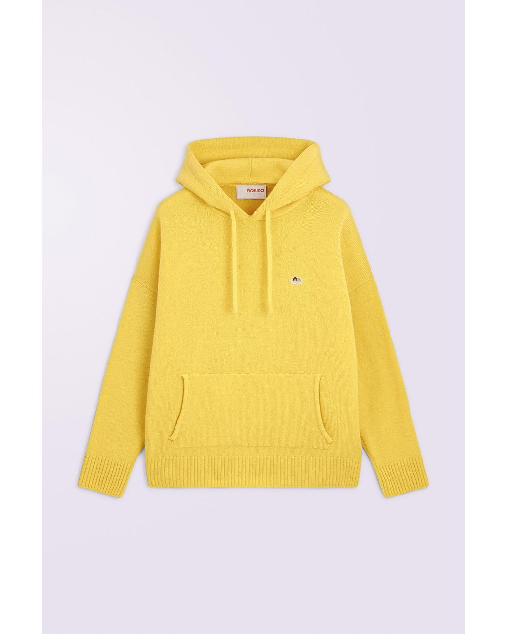 Fiorucci Yellow Angels Patch Knit Trousers for men