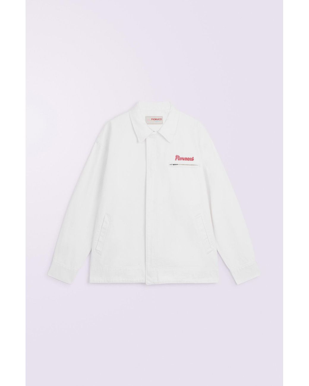 Fiorucci White Candy Logo Jacket for men