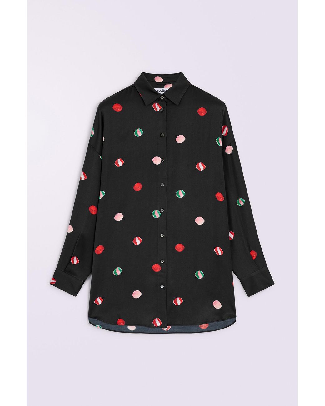 Fiorucci Blue Lollipop Print Overshirt