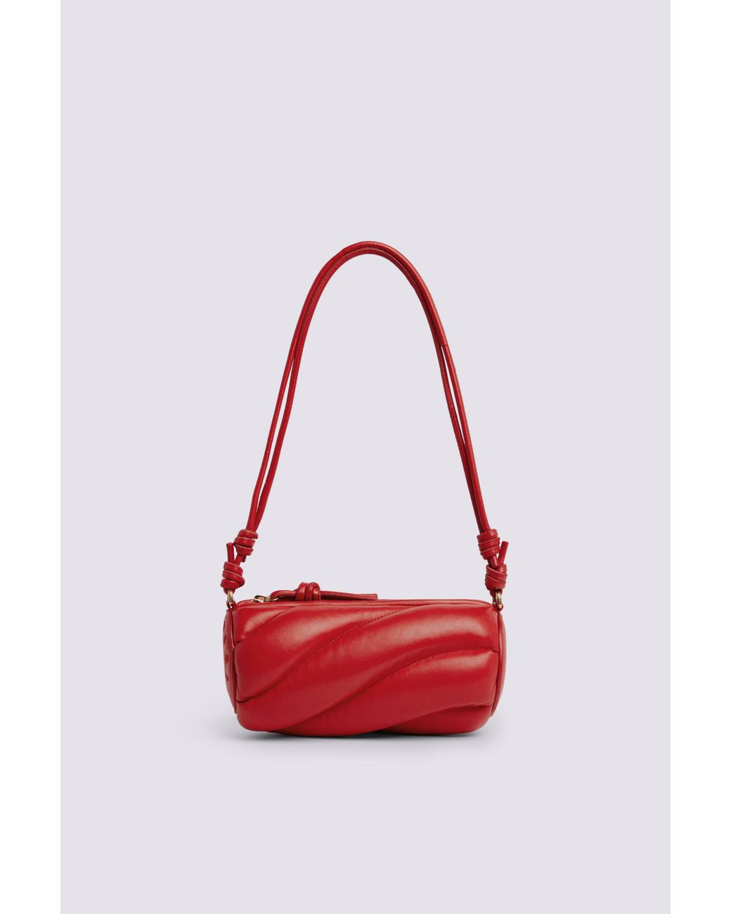 Fiorucci Red Mella Leather Mini Bag