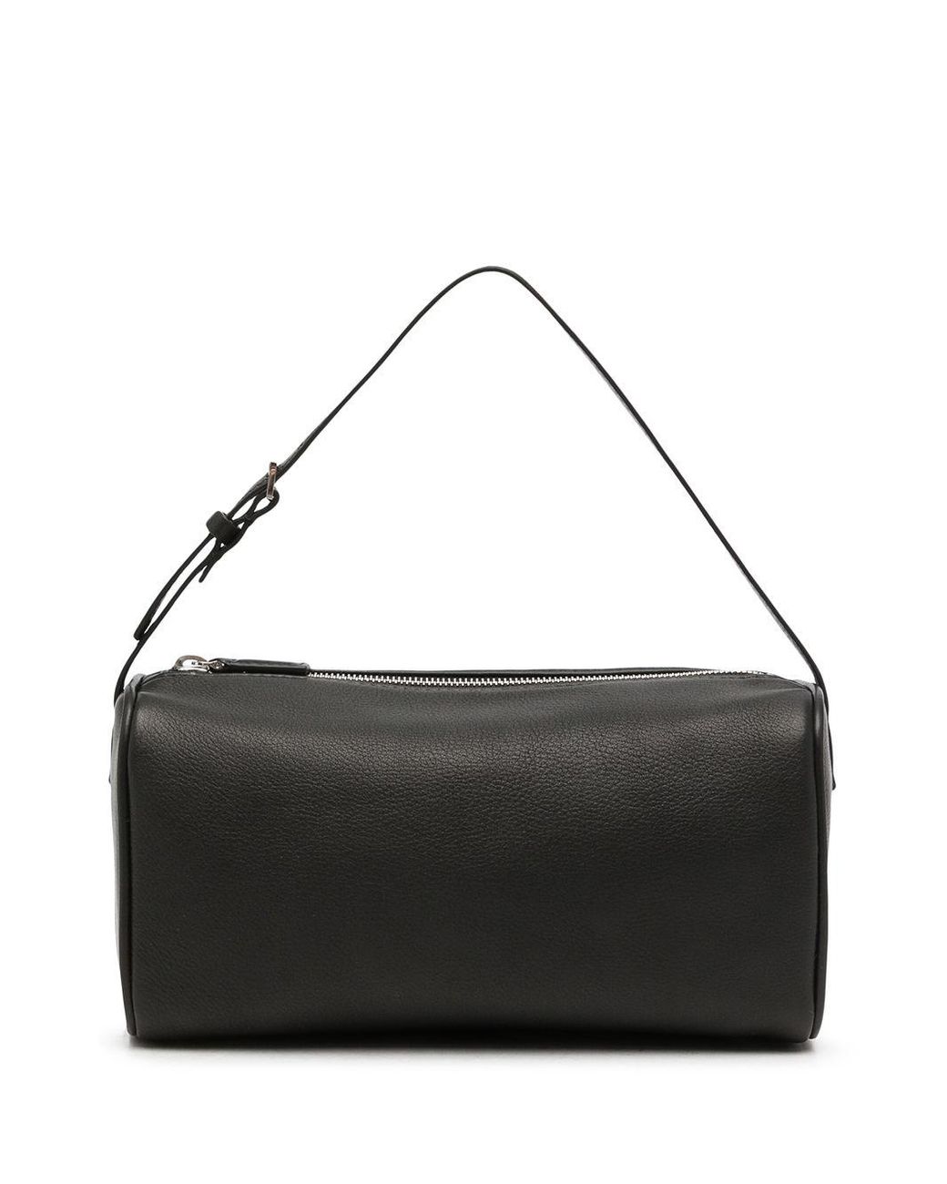 The Row Black Leather 90s Leather Shoulder Bag | Lyst