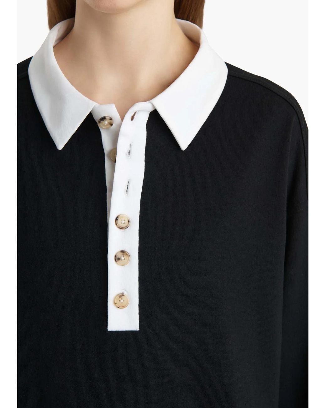 Khaite Black Faithful Top