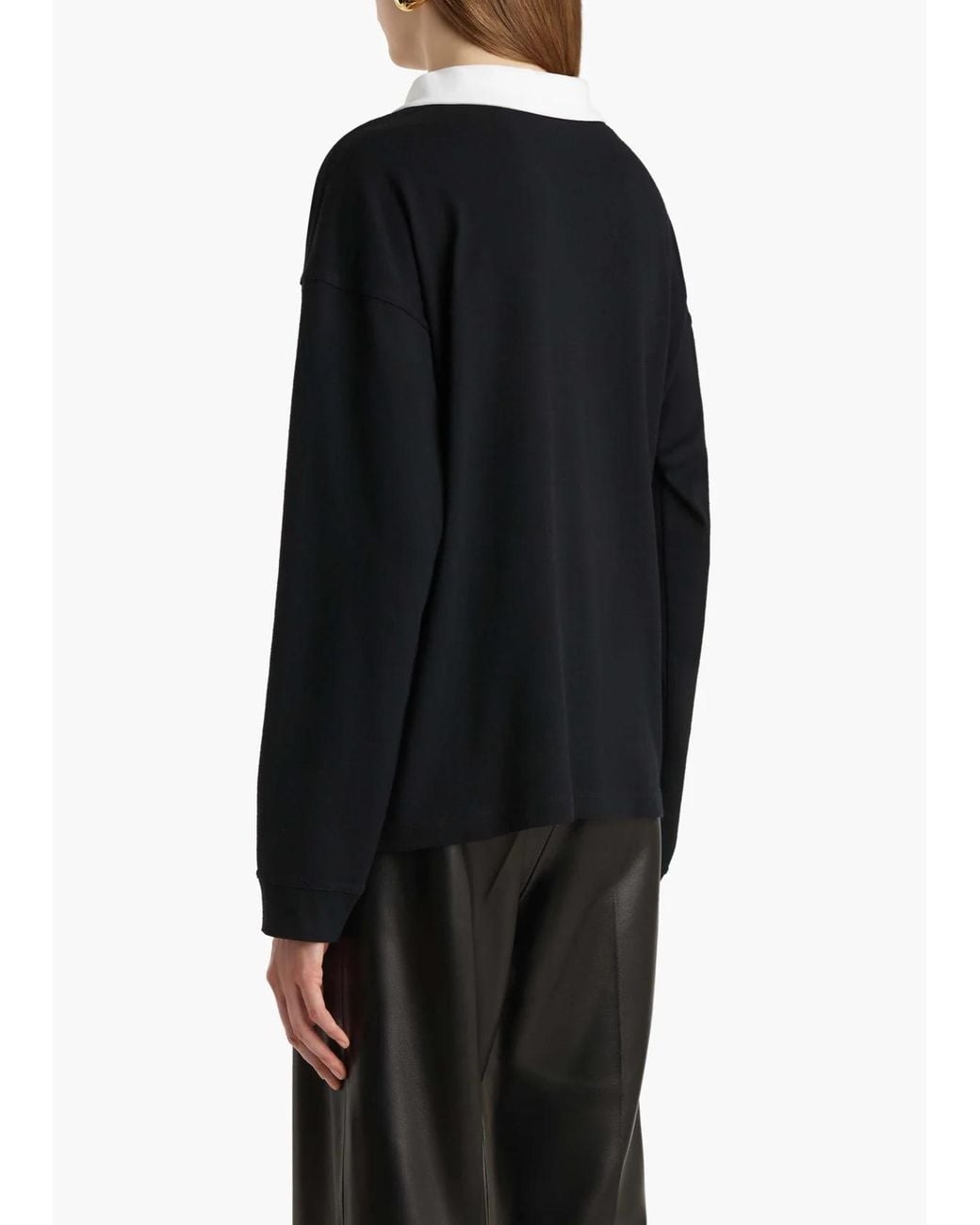 Khaite Black Faithful Top