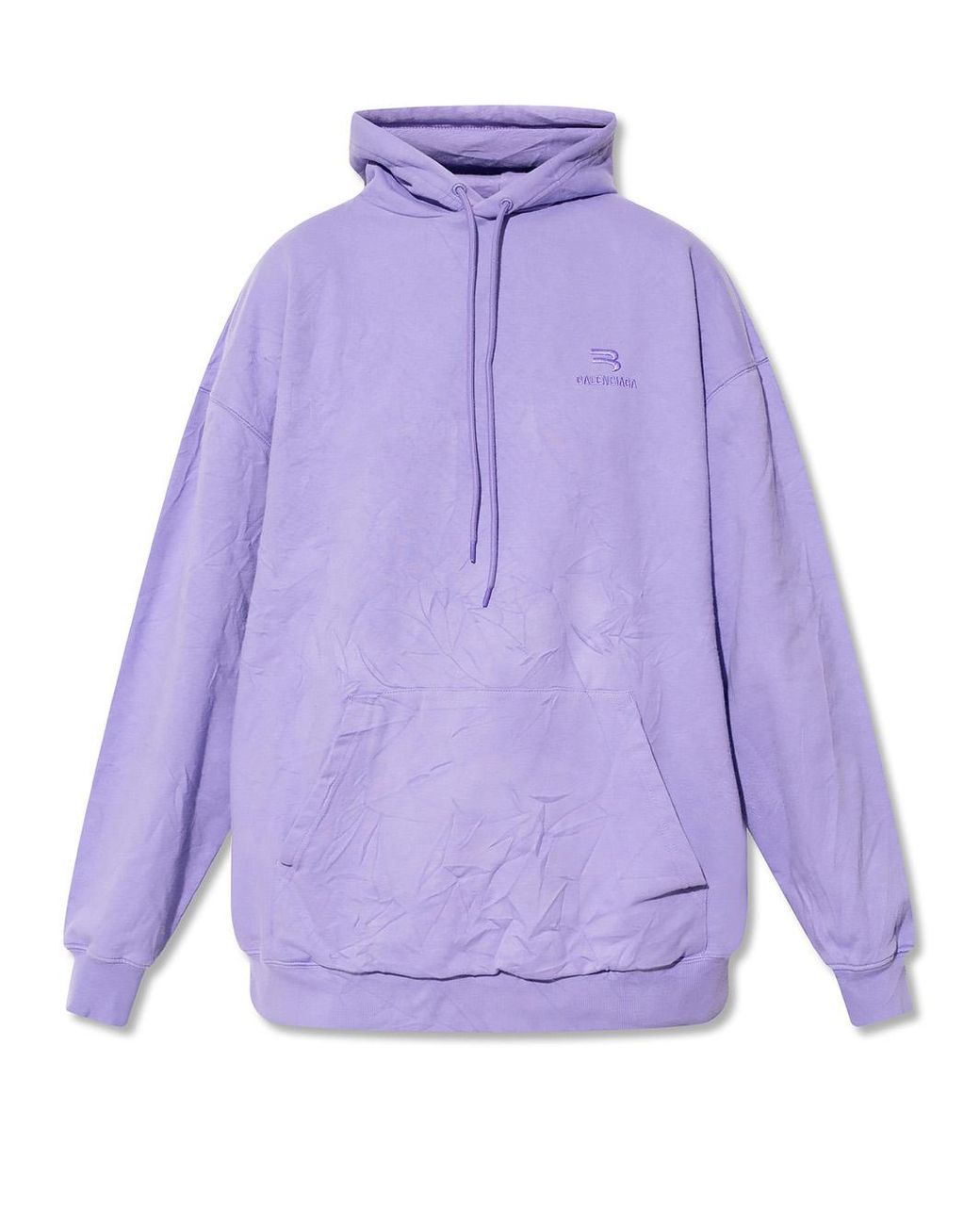 balenciaga sweatshirt purple
