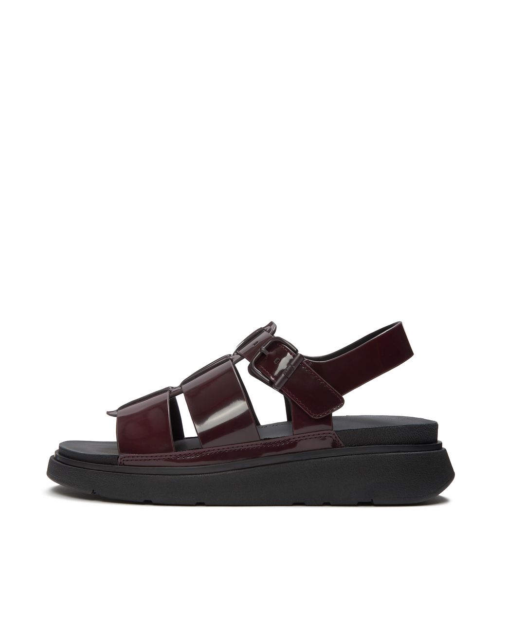 Fitflop Brown Gen-Ff Leather Fisherman Sandals