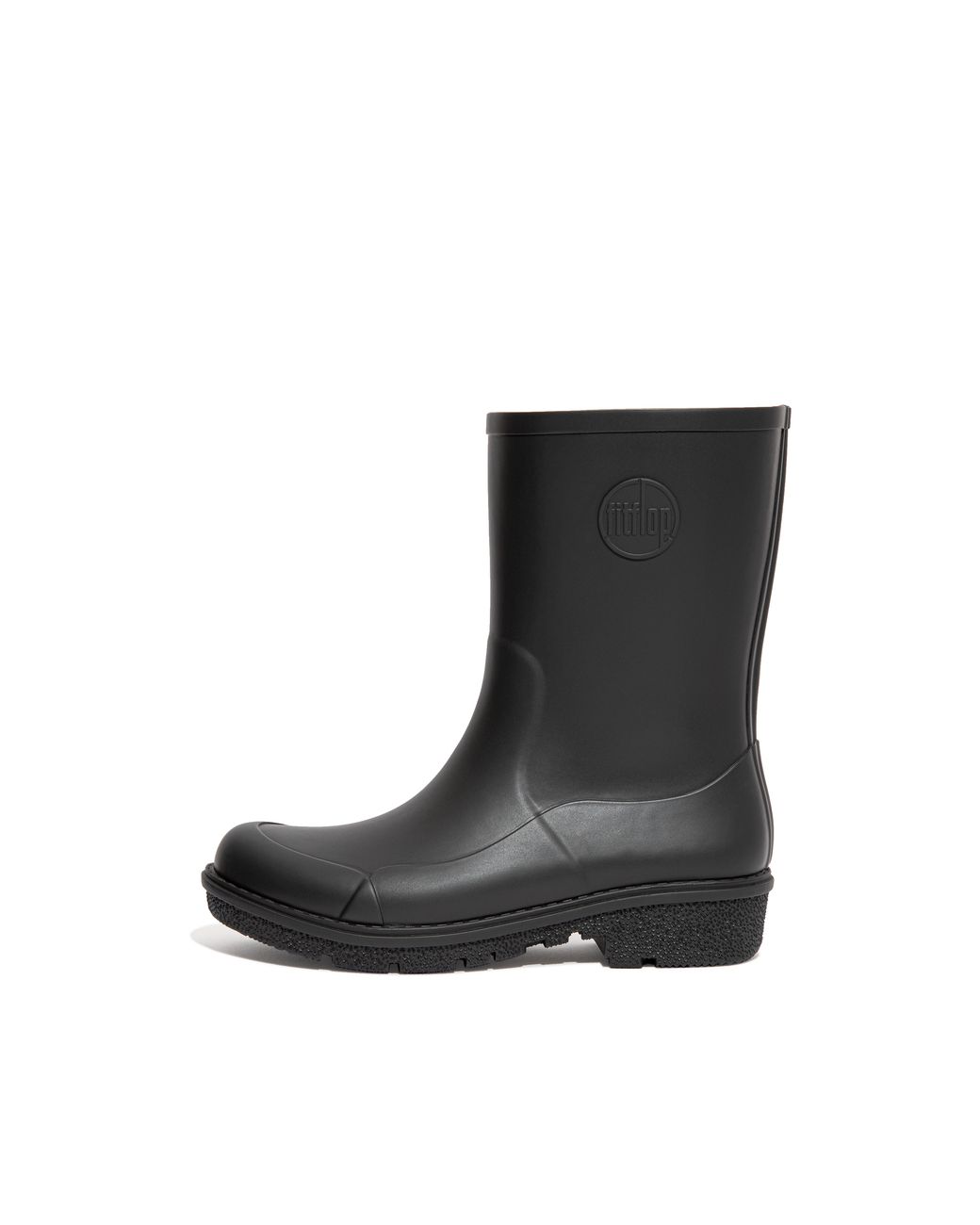 Fitflop Black Wonderwelly Short Wellington Boots